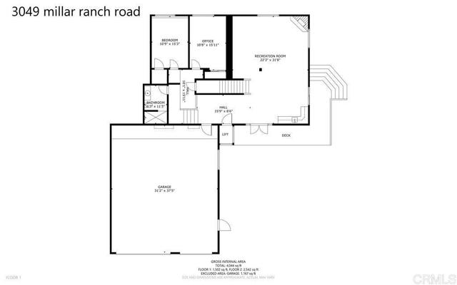 Image 54 of 56 For 3049 Millar Ranch Road