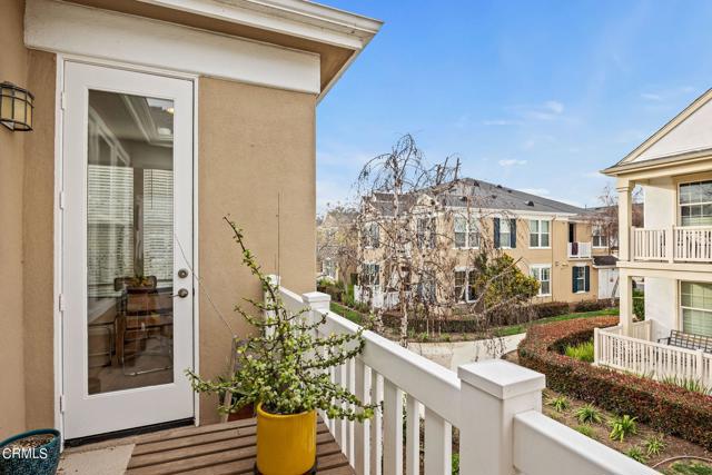 Balcony Outside Dining Area