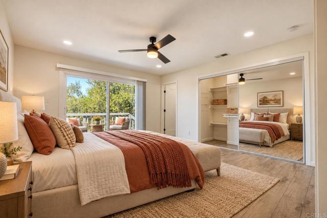 First Floor Primary Bedroom. Digitally Altered - Virtual Staging