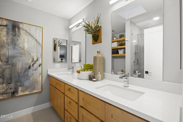 Master Ensuite Bathroom with Dual Sinks