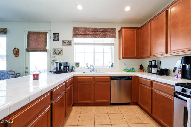 Kitchen window above sink