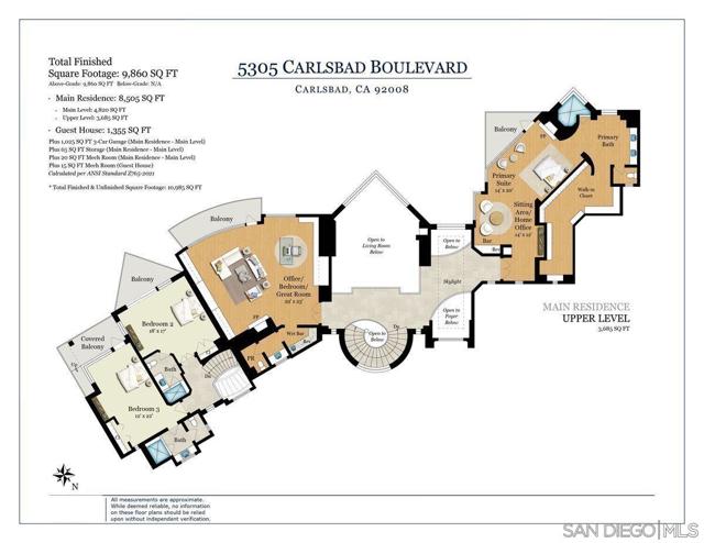 5305 Carlsbad Blvd, Carlsbad, California 92008, 5 Bedrooms Bedrooms, ,6 BathroomsBathrooms,Single Family Residence,For Sale,Carlsbad Blvd,250017286SD