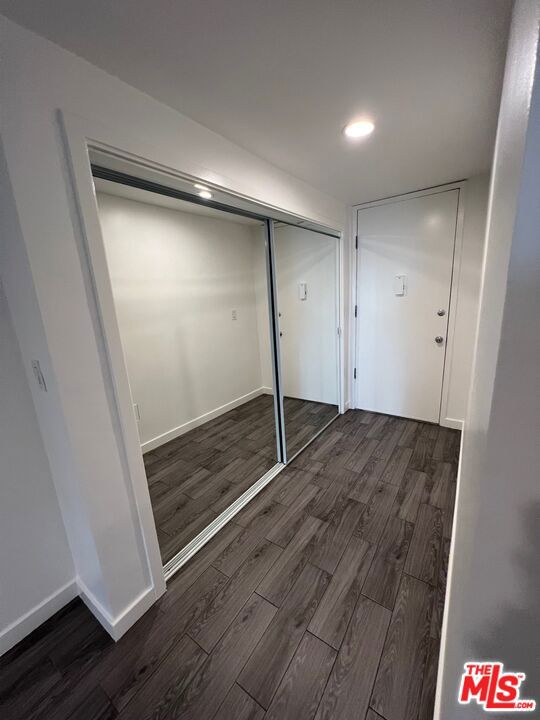 Front door entrance closet