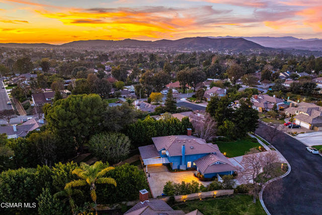 Aerial Sunset