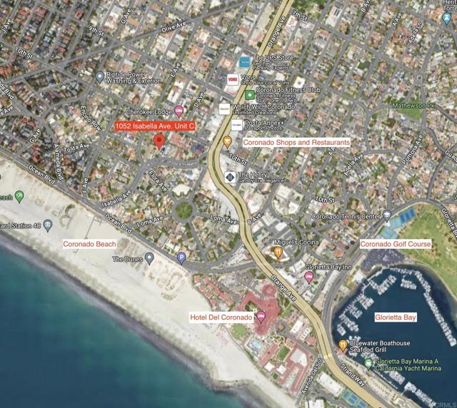 Detail Gallery Image 28 of 28 For 1052 Isabella Ave #D,  Coronado,  CA 92118 - 2 Beds | 1 Baths