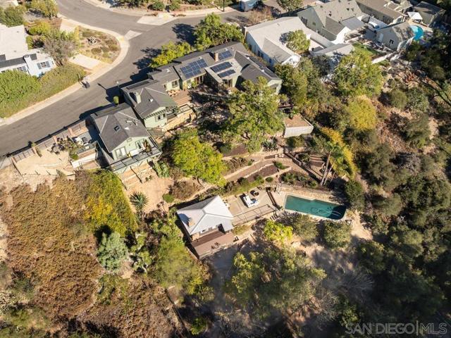 birds eye view of the property