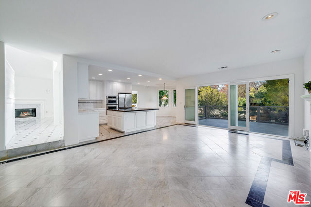 Family Room with Door to Yard