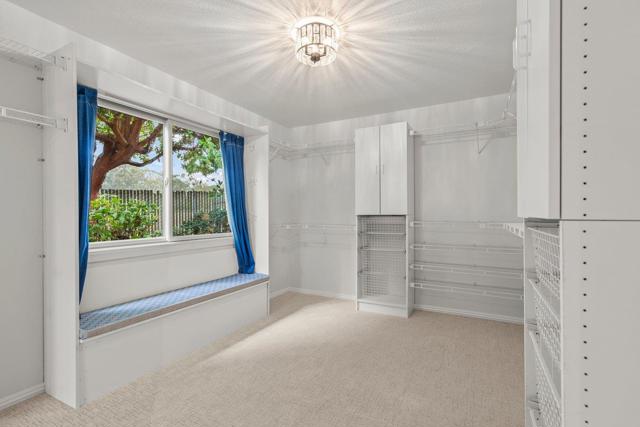 walk-in closet previously the 4th bedroom. Definitely a dream closet for those with a large wardrobe