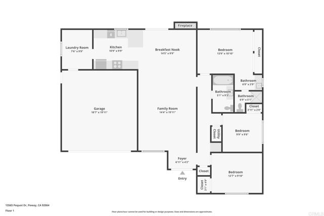Detail Gallery Image 20 of 20 For 13565 Pequot Dr, Poway,  CA 92064 - 3 Beds | 2 Baths