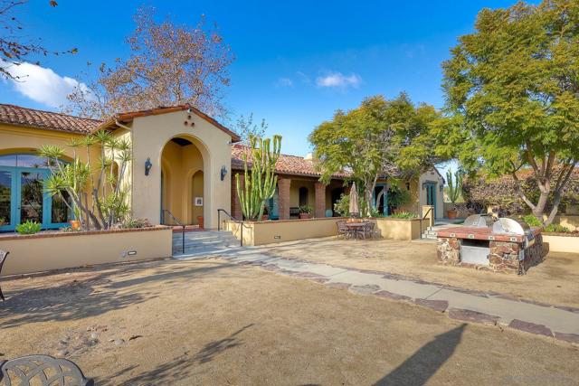 Entrance to the pool and spa areas.  Beautifully maintained.