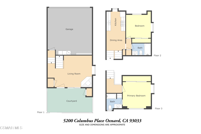 5200 Columbus Place, Oxnard, California 93033, 2 Bedrooms Bedrooms, ,2 BathroomsBathrooms,Condominium,For Sale,Columbus,225001074