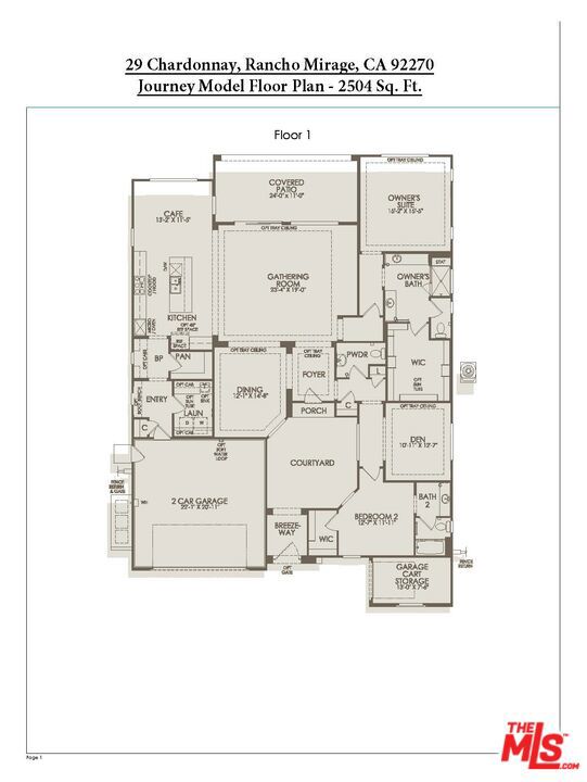 29 Chardonnay, Rancho Mirage, California 92270, 3 Bedrooms Bedrooms, ,3 BathroomsBathrooms,Single Family Residence,For Sale,Chardonnay,24430813