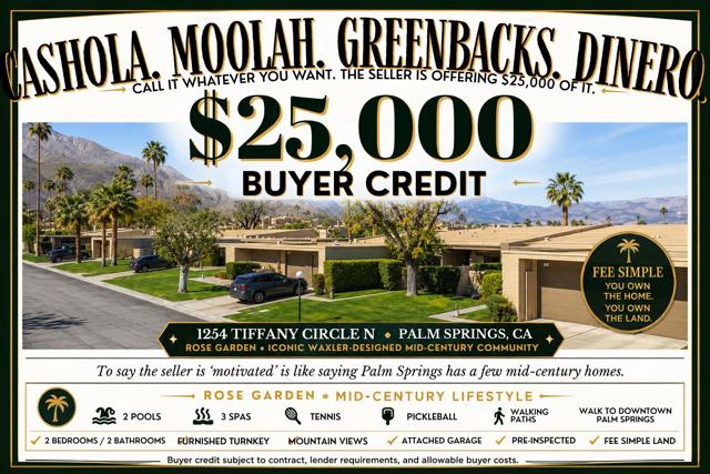 1254 Tiffany Circle N, Palm Springs, CA 92262