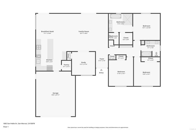 Detail Gallery Image 43 of 43 For 1002 San Pablo Dr, San Marcos,  CA 92078 - 4 Beds | 2 Baths