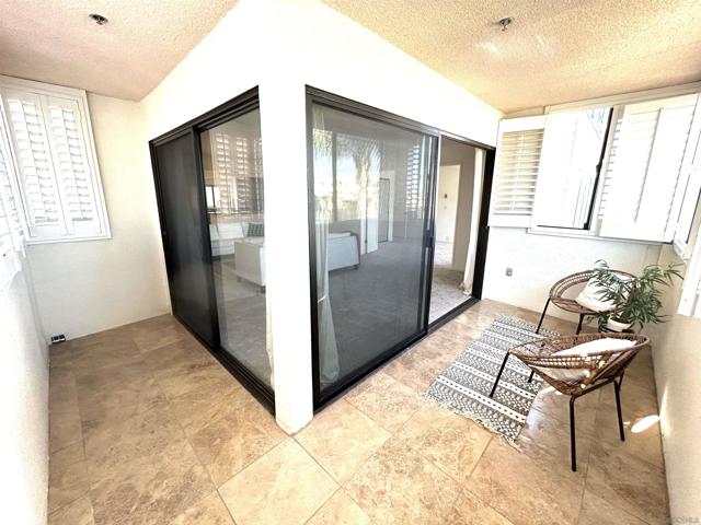 Private Enclosed patio inside your unit