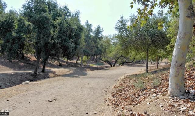 Walking paths from Mission Oaks Park