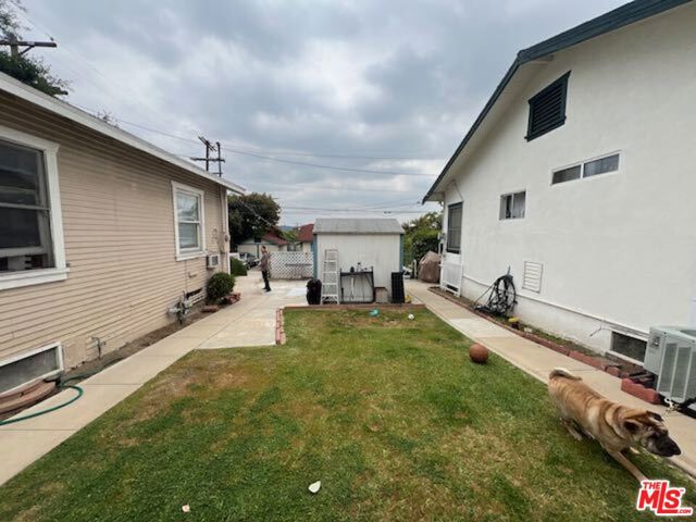 Property line runs through garage