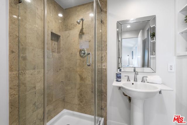 Family room bathroom