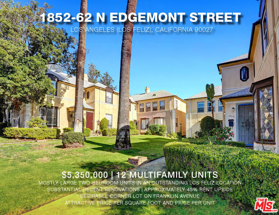 1852 N Edgemont Street, Los Angeles, CA 90027