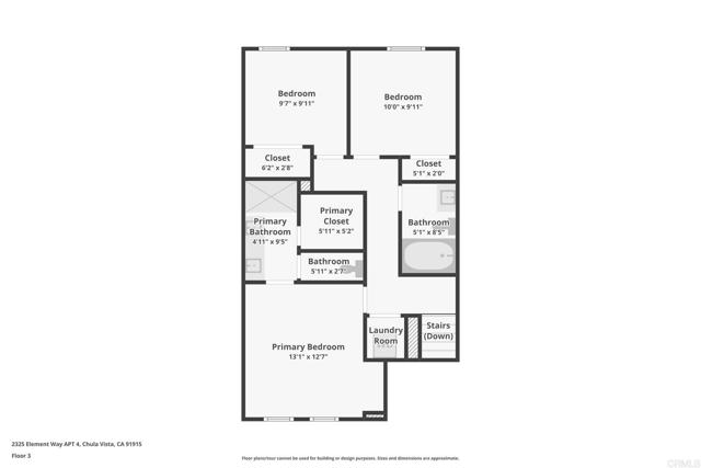 Detail Gallery Image 27 of 27 For 2325 Element Way #4,  Chula Vista,  CA 91915 - 3 Beds | 2/1 Baths