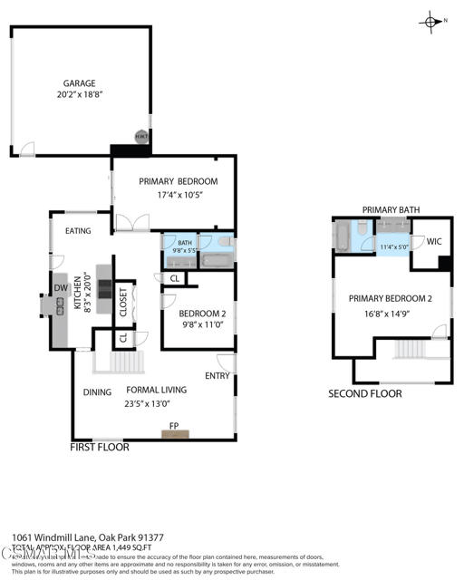 1061 Windmill Floorplan