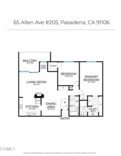 Detail Gallery Image 35 of 35 For 65 N Allen Ave #205,  Pasadena,  CA 91106 - 2 Beds | 2 Baths