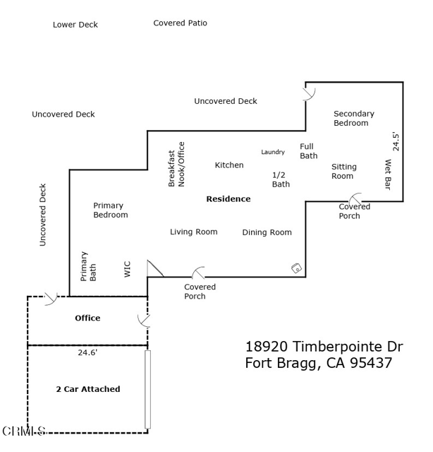 Detail Gallery Image 38 of 38 For 18920 Timberpointe Dr, Fort Bragg,  CA 95437 - 2 Beds | 2/1 Baths
