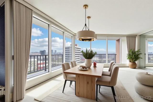 This image has been virtually staged or The furnishings shown are for illustrative purposes only