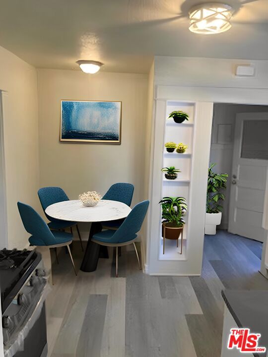 KITCHEN -STAGED SHOWING THE BREAKFAST AREA