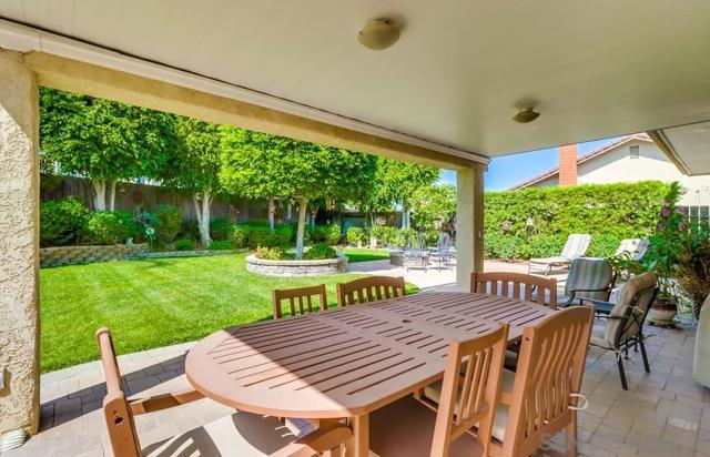 Covered patio!