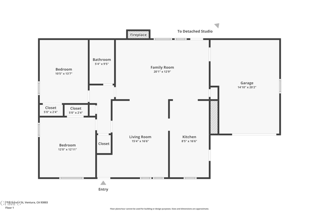 Detail Gallery Image 28 of 29 For 220 Frances St, Ventura,  CA 93003 - 3 Beds | 2 Baths