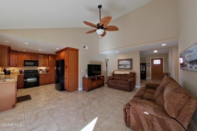 Family Room and Kitchen