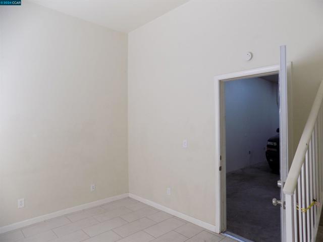 Garage entry from foyer