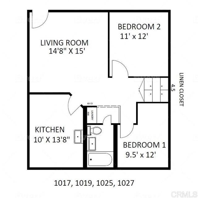 Detail Gallery Image 9 of 9 For 1031 E Pennsylvania Ave, Escondido,  CA 92025 - 2 Beds | 1 Baths