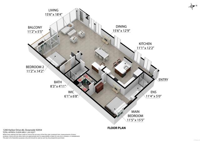 Image 4 of 49 For 1200 Harbor Drive D6