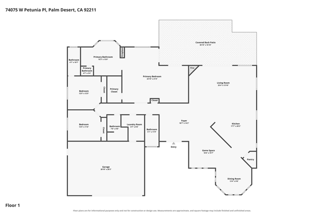 74075 W Petunia Place, Palm Desert, CA 92211