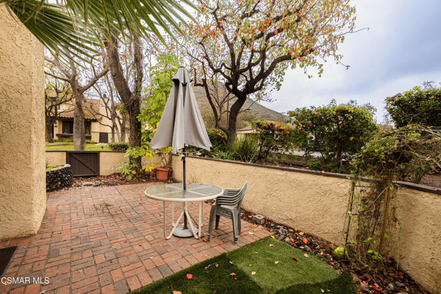 Lovely brick patio