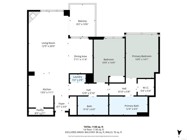 Detail Gallery Image 52 of 52 For 850 Beech St #1404,  San Diego,  CA 92101 - 2 Beds | 2 Baths