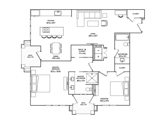 Image 10 of 20 For 1501 Cherry Street 106