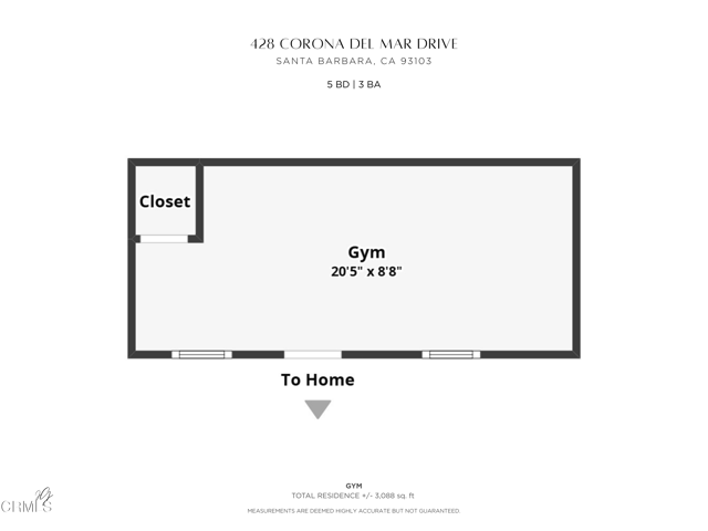 Detail Gallery Image 58 of 59 For 428 Corona Del Mar Dr, Santa Barbara,  CA 93103 - 5 Beds | 2/1 Baths