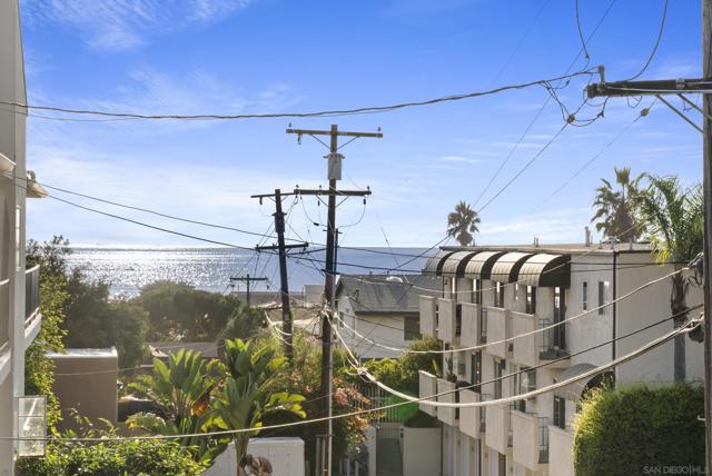Ocean views off of the guest bedroom patio
