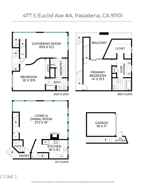 Detail Gallery Image 21 of 21 For 477 S Euclid Ave a,  Pasadena,  CA 91101 - 2 Beds | 2/1 Baths