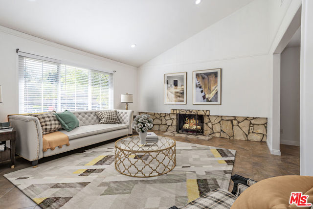 Virtual Staged Living Room