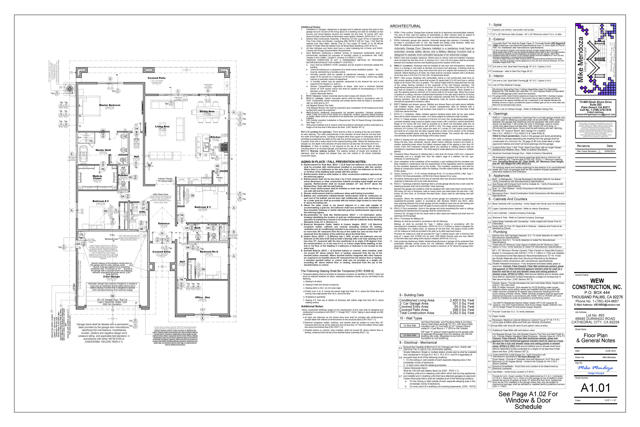 010-68-945-A1.01-Floor Plan & General No