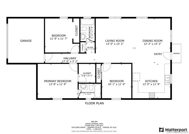 232 E 16Th St, National City, California 91950, 3 Bedrooms Bedrooms, ,2 BathroomsBathrooms,Single Family Residence,For Sale,E 16Th St,250001502SD