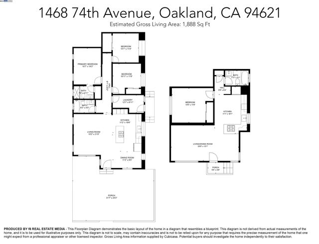1468 74Th Ave, Oakland, California 94621, 4 Bedrooms Bedrooms, ,3 BathroomsBathrooms,Single Family Residence,For Sale,74Th Ave,41056194