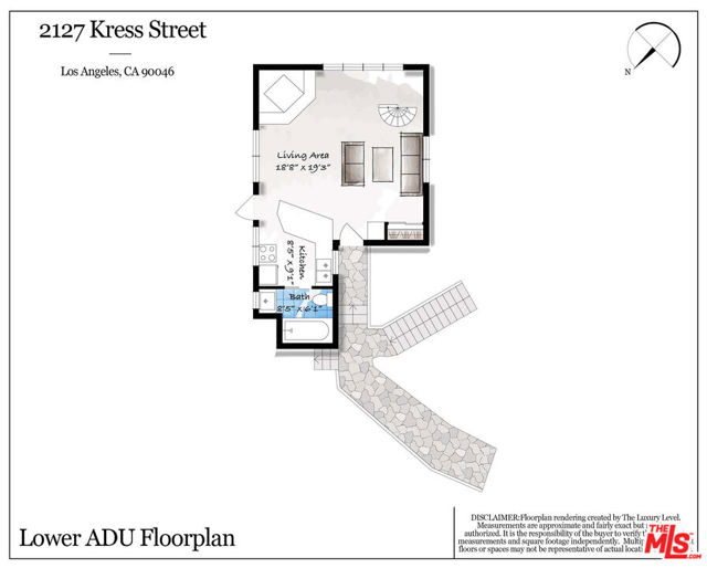 Lower ADU Floorplan