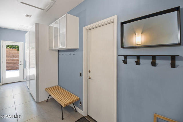 Mudroom with Storage and Garage Access