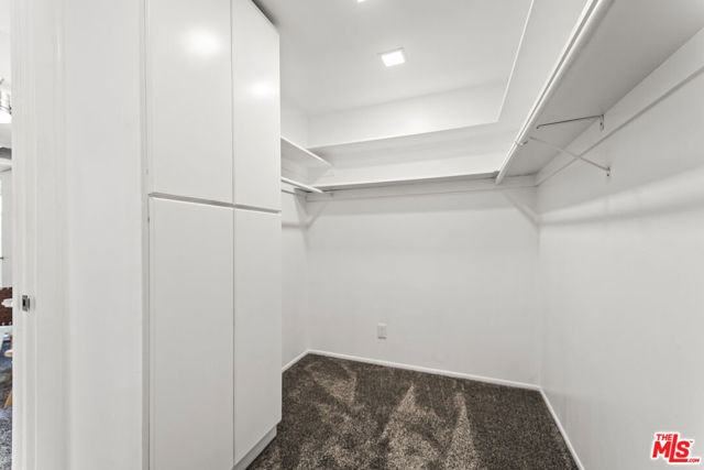 Walk-in closet in 2nd bedroom