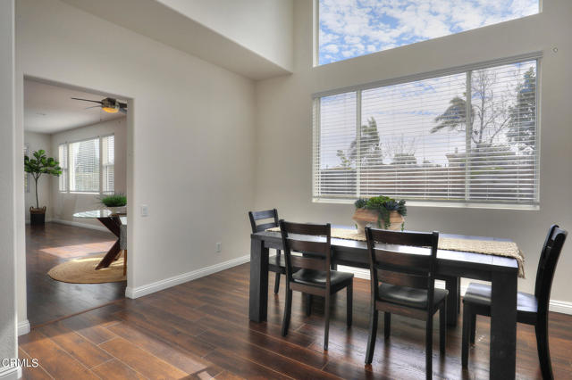 Formal dining area